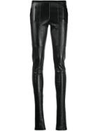 Rick Owens Shiny Skinny Trousers - Black