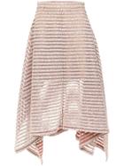 Olympiah Tiraditos Midi Skirt - Nude & Neutrals