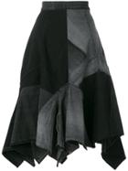 Junya Watanabe Napkin Skirt - Black