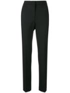 Alberta Ferretti Tailored Slim Trousers - Black