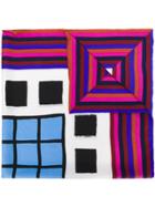 Dvf Diane Von Furstenberg Newton Wesley Square Scarf - Multicolour