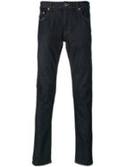Love Moschino Peace Print Slim-fit Jeans - Blue