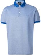 Boss Hugo Boss 'prout' Contrast Sleeve And Collar Detail Polo Shirt