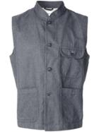 Universal Works Button-down Waistcoat - Grey