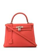 Hermès Pre-owned Kelly 28 2way Bag - Orange