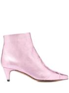 Isabel Marant Durfee Low-heel Boots - Pink
