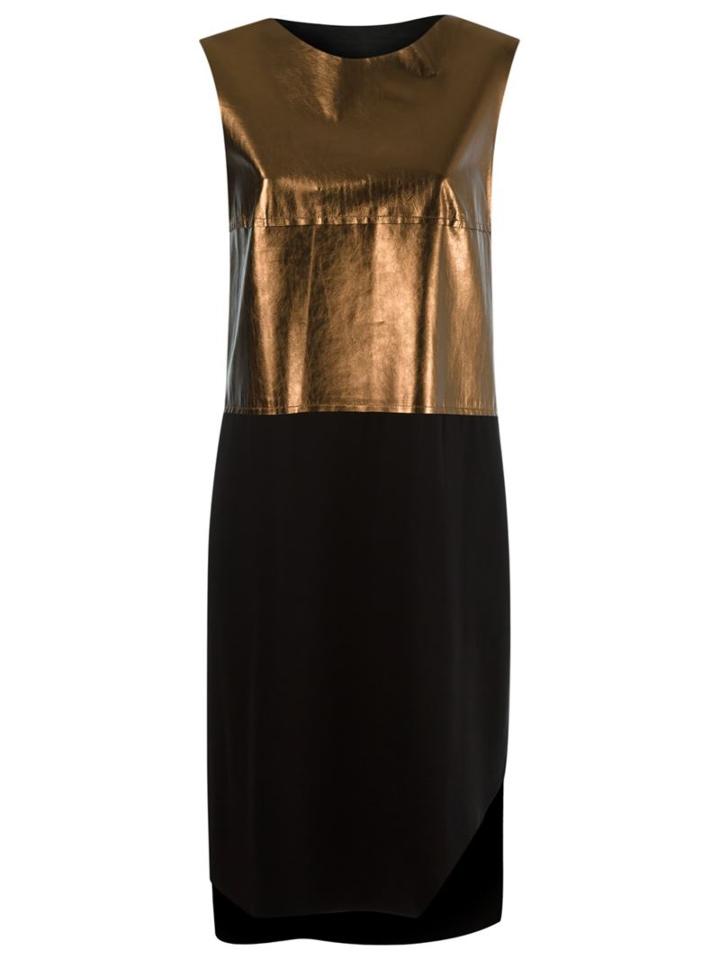 Uma Raquel Davidowicz 'disco' Dress, Women's, Size: 38, Black, Viscose/leather