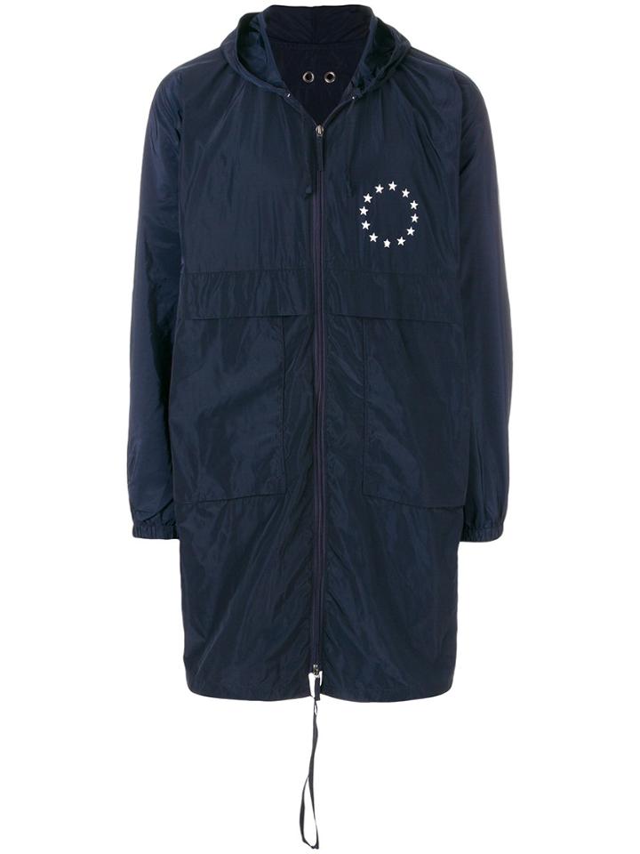 Études Hooded Coat - Blue