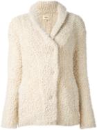 Bellerose Buttoned Cardigan, Women's, Size: 2, Nude/neutrals, Acrylic/polyester/mohair/wool