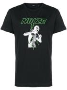 Diesel Noise Printed T-shirt - Black