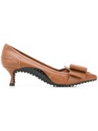 Tod's Patent Leather Pumps - Brown