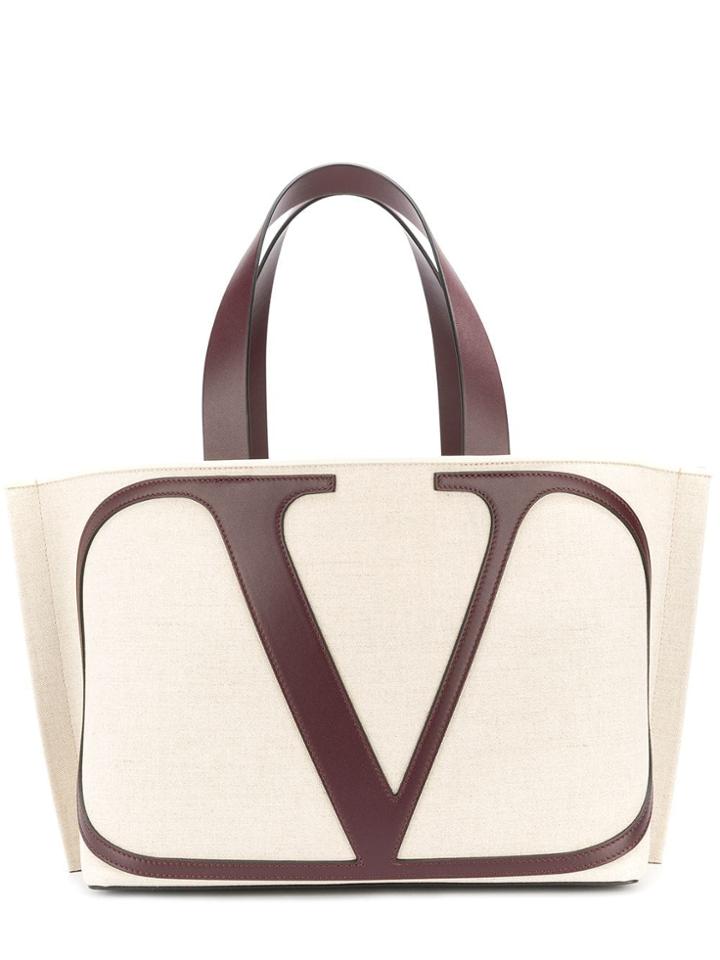 Valentino Valentino Garavani Vlogo Beach Bag - Neutrals