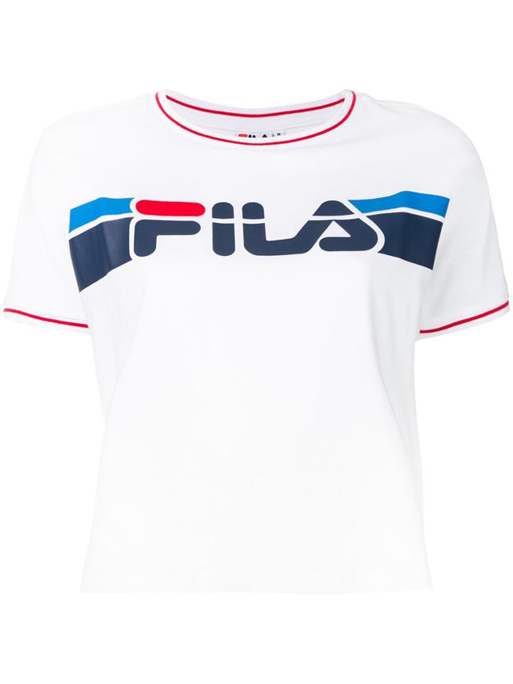 Fila Ashley Cropped T-shirt - White