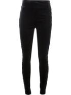 Koché Embellished Side Stripe Leggings - Black