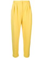 Styland Tapered Trousers - Yellow & Orange