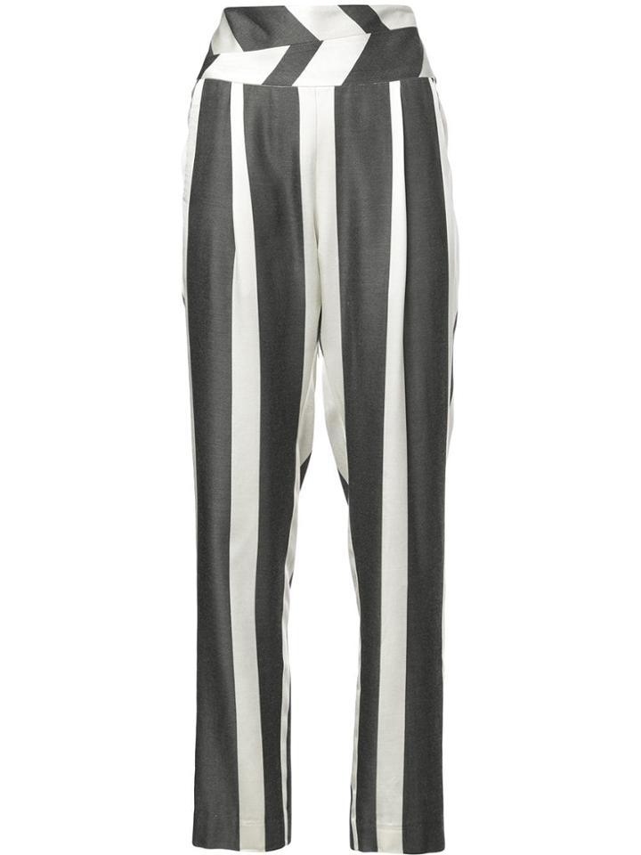 Michelle Mason Zig Zag Pant - Black