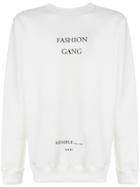 Ih Nom Uh Nit Fashion Gang Sweatshirt - White