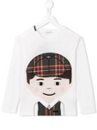 Dolce & Gabbana Kids 'dg Family' Top, Boy's, Size: 6 Yrs, White