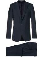 Dolce & Gabbana Buttoned Up Formal Suit - Blue