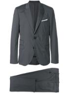 Neil Barrett Skinny Fit Suit - Grey