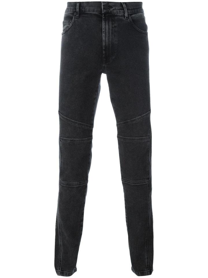 Kenzo Panelled Jeans - Black