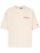 Champion X Clothsurgeon Logo Embroidered T-shirt - Neutrals