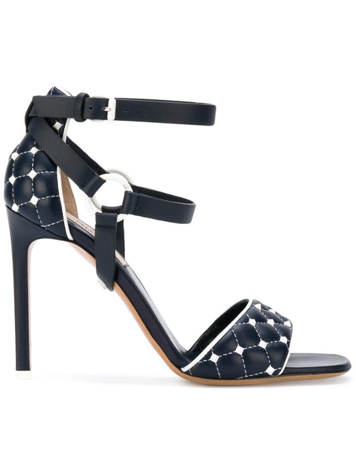 Valentino Valentino Garavani Free Rockstud Spike Sandals - Blue