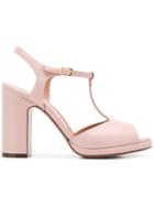 L'autre Chose T-bat Sandals - Pink