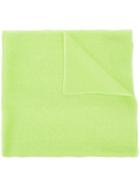 Denis Colomb - Classic Scarf - Women - Silk/cashmere - One Size, Women's, Green, Silk/cashmere