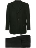 Comme Des Garçons Vintage Pinstripe 3 Button Suit - Black