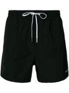Dsquared2 Drawstring Waist Swim Shorts - Black