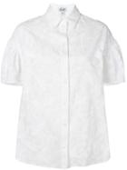 Kenzo Embroidered Short Sleeve Shirt - White