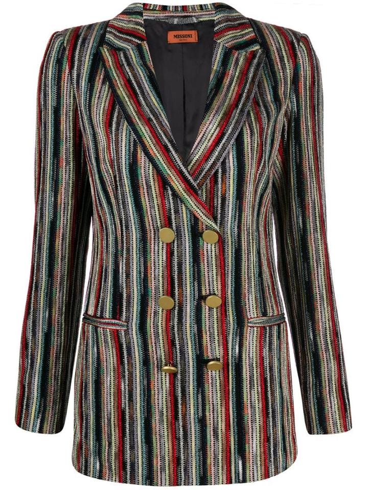 Missoni Classic Double-breasted Blazer - Black