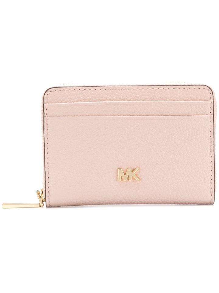 Michael Michael Kors Logo Zipped Wallet - Pink