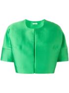 P.a.r.o.s.h. Short Sleeved Crop Length Jacket - Green
