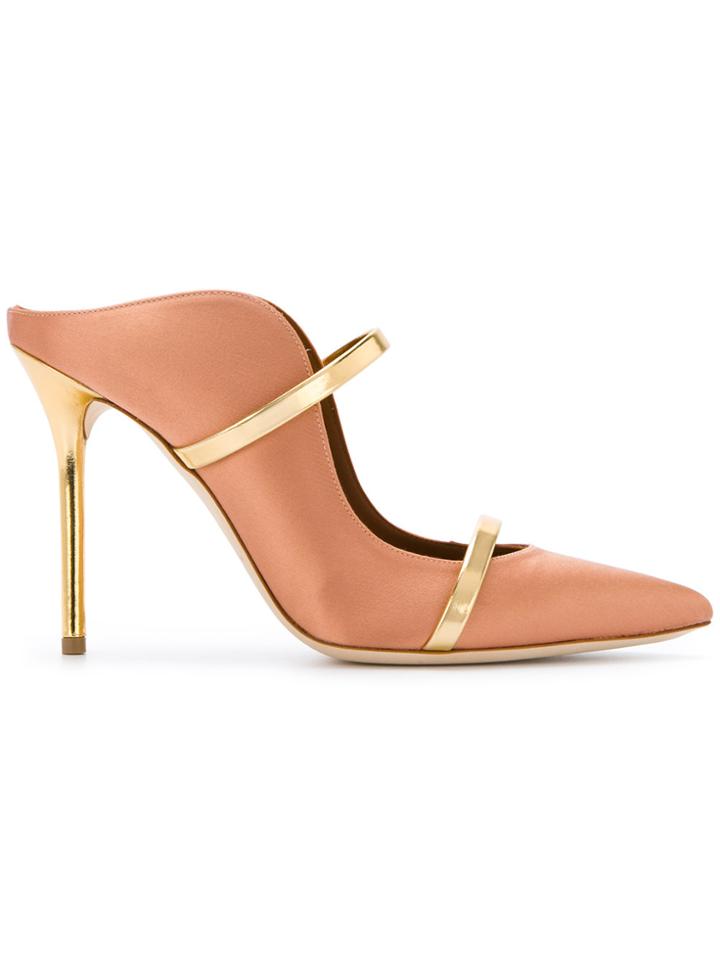 Malone Souliers Maureen Pumps - Pink & Purple