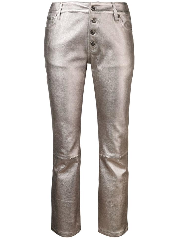 Zadig & Voltaire Cropped Trousers - Grey