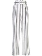 Vince High Waisted Wide Trousers - White