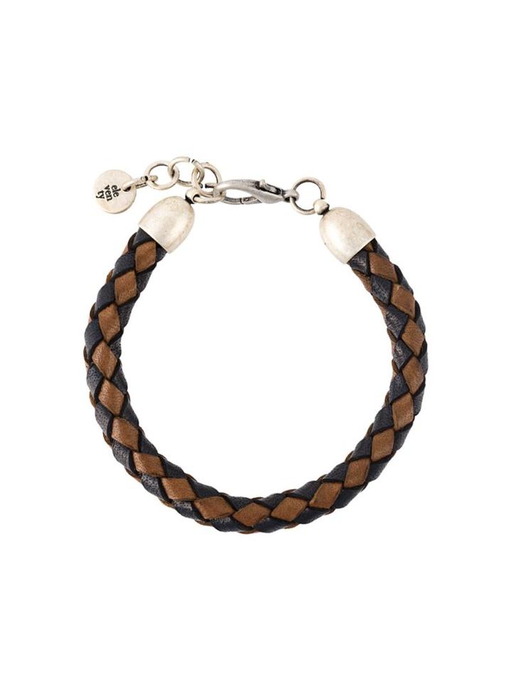 Eleventy Braided Bracelet
