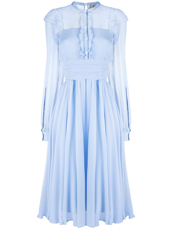 No21 Midi Dress - Blue