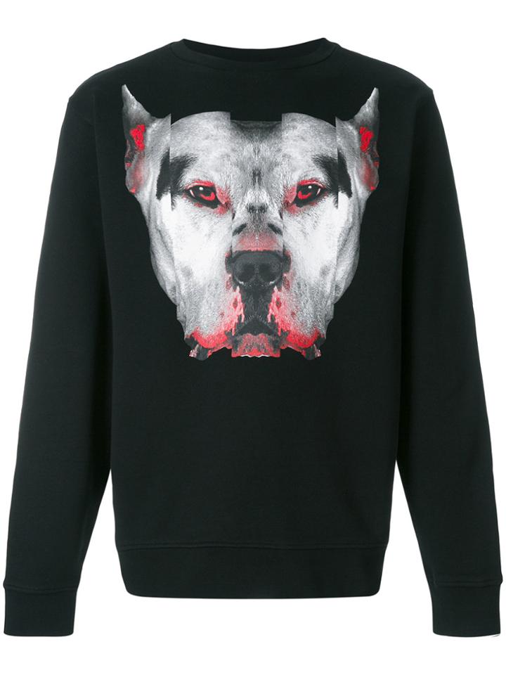 Marcelo Burlon County Of Milan Dogo Crewneck Sweatshirt - Black