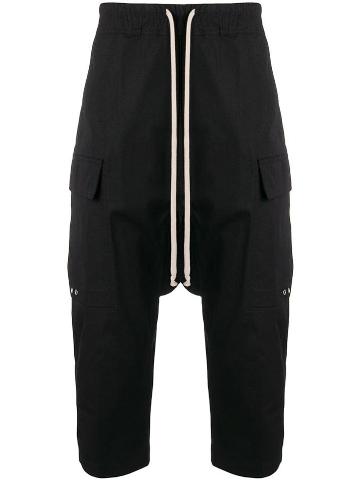 Rick Owens Classic Drop-crotch Trousers - Black