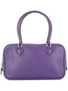 Hermès Vintage Plume Herrand 22 Tote - Pink & Purple