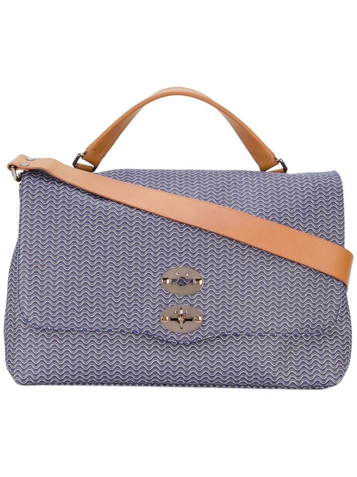 Zanellato Large Postina Shoulder Bag - Blue