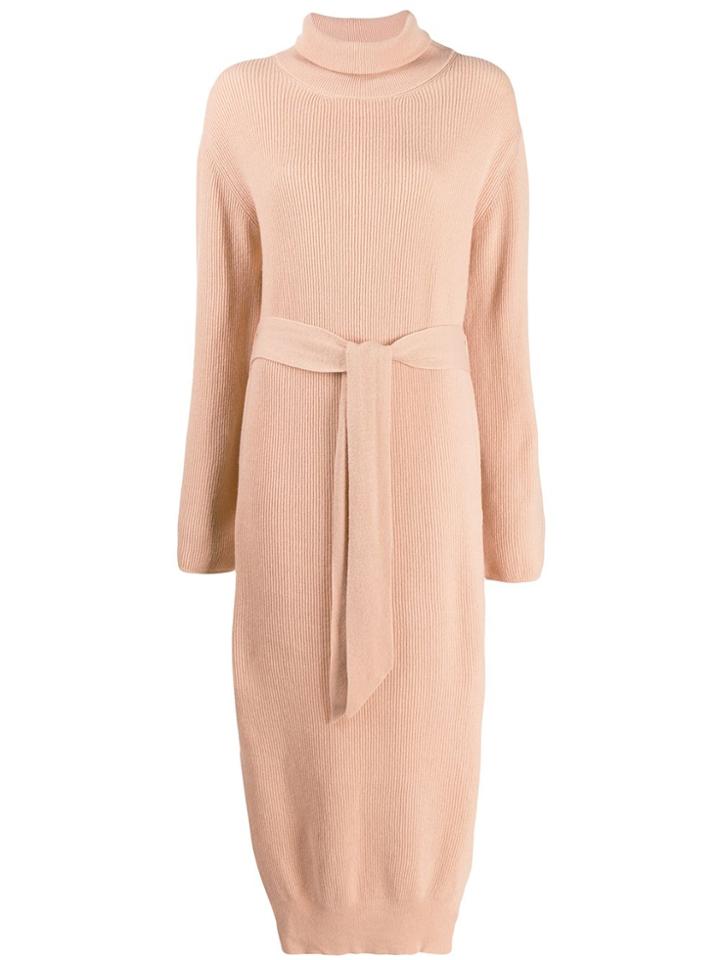 Nanushka Canaan Turtleneck Dress - Pink
