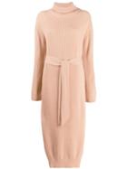 Nanushka Canaan Turtleneck Dress - Pink