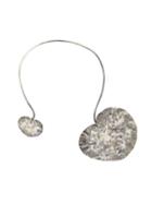 Katheleys Vintage Robert Goossens Lalanne Leaves Necklace - Silver