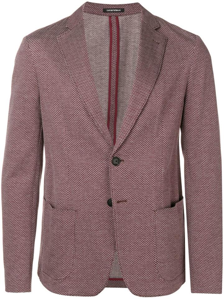 Emporio Armani Blazer Jacket - Red