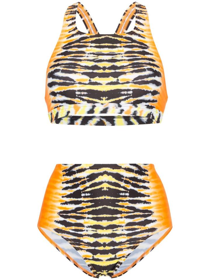 House Of Holland X Speedo Tie-dye Bikini - Orange