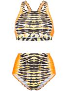 House Of Holland X Speedo Tie-dye Bikini - Orange